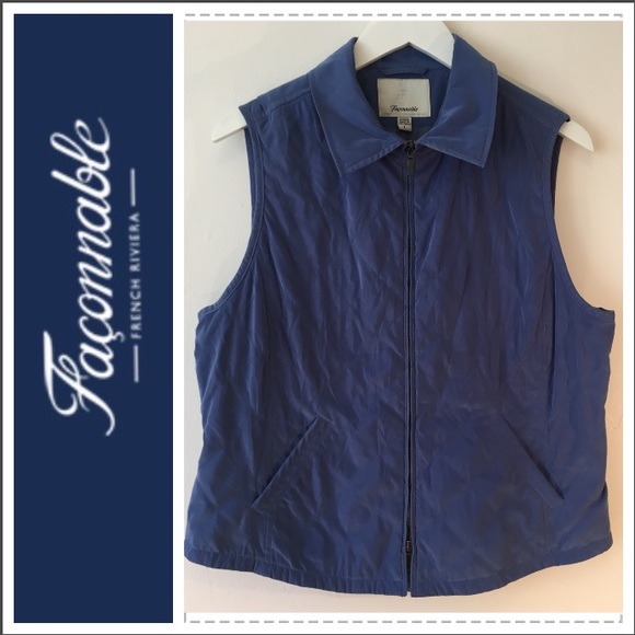 faconnable vest